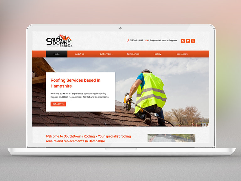 Southdowns Roofing Monthly Websites