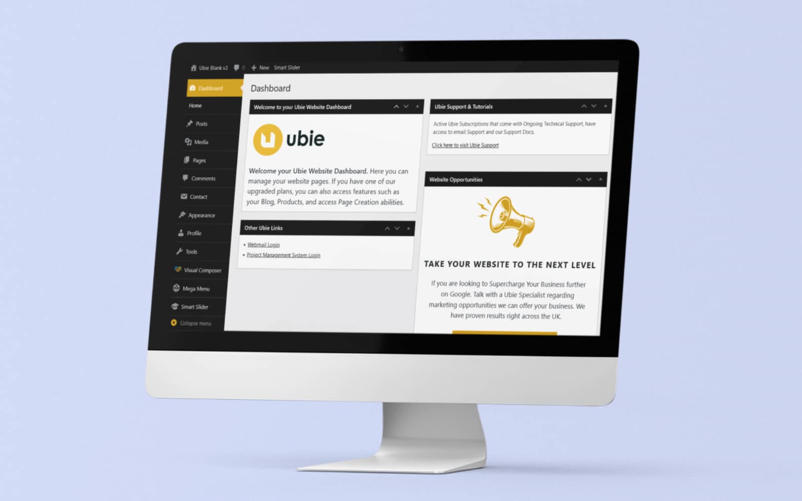 Ubie Ecommerce Website